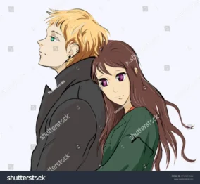 Anime Boy And Girl Hugging 4