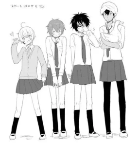 Anime Boy In Skirt 4