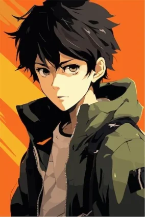 Anime Boy With Jacket 5