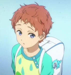 Anime Boy With Orange Hair And Blue Eyes 5