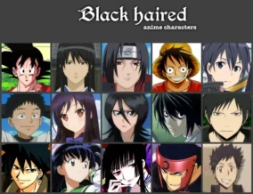 Anime Characters With Black Hair 2