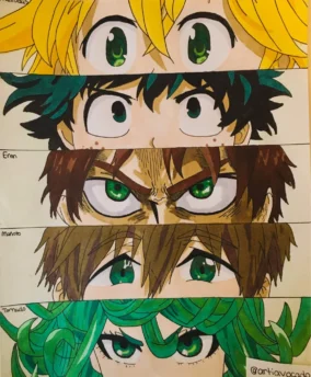 Anime Characters With Green Eyes 4