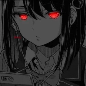 Anime Girl Red Eyes 5