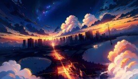 Anime Landscape Wallpaper 4K 3