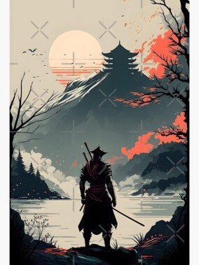 Artwork Samurai Wallpaper 2