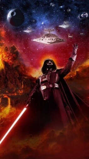 Background Darth Vader Wallpaper 2