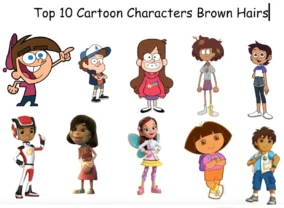 Brown Haired Cartoon Characters 2