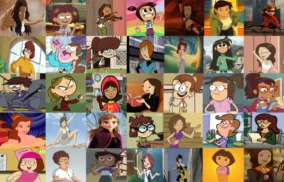 Brown Haired Cartoon Characters 5
