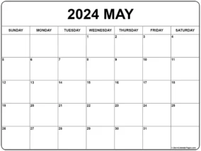 Calendar May 2023 To May 2024 1