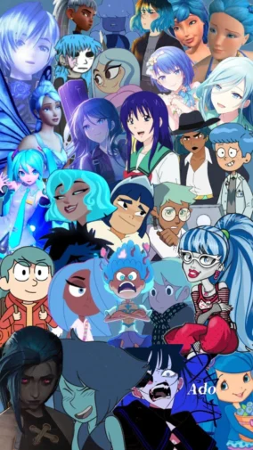 Cartoon Characters With Blue Hair 5