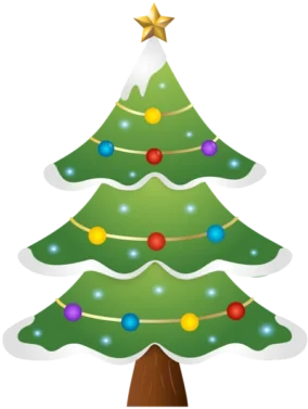 Christmas Tree Clipart Png 4