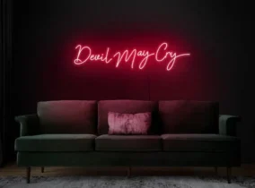 Devil May Cry Neon Sign 0