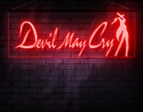 Devil May Cry Neon Sign 1