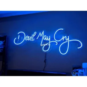 Devil May Cry Neon Sign 2