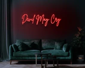 Devil May Cry Neon Sign 3