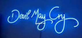 Devil May Cry Neon Sign 5