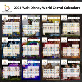 Disney May 2024 Crowd Calendar 4
