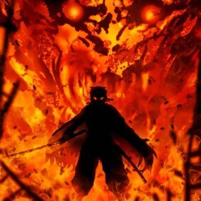Fire Anime Wallpaper 2