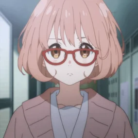 Girl With Glasses Anime 2