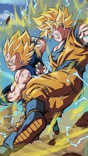 Goku Vs Vegeta Wallpaper 1