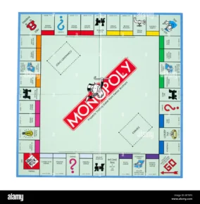 High Resolution Monopoly Board 1