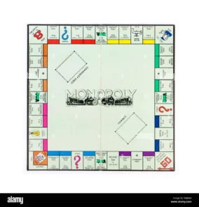 High Resolution Monopoly Board 2