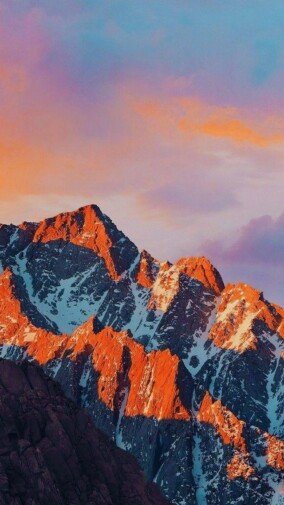 High Resolution Mountain Sunset Wallpaper 5