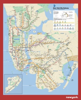 High Resolution Nyc Subway Map 0