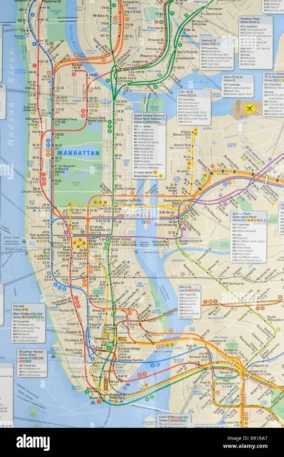 High Resolution Nyc Subway Map 1