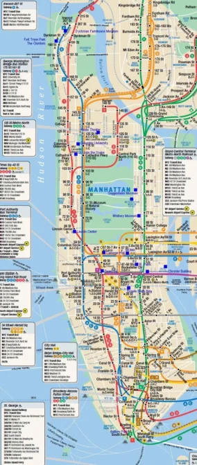 High Resolution Nyc Subway Map 4