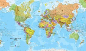 High Resolution World Map 2