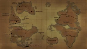 Hunter X Hunter World Map 2