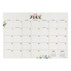 July 2024 To June 2025 Desk Calendar 0