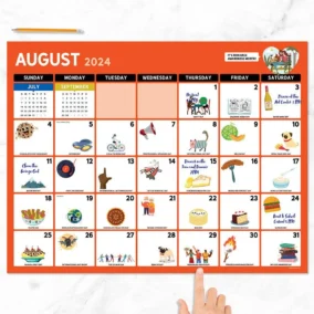 July 2024 To June 2025 Desk Calendar 2