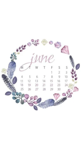 Kids June Calendar Wallpaper 5
