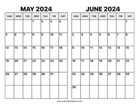 May June July Calendar 2024 2 1