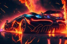 Neon Cool Car Wallpapers 1