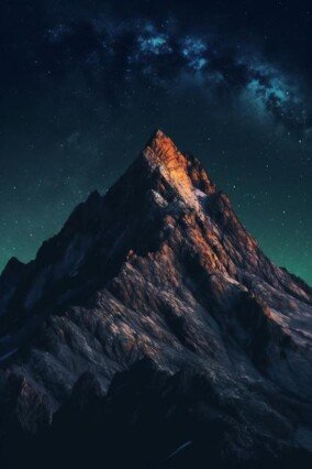 Night Mountain Wallpaper 2
