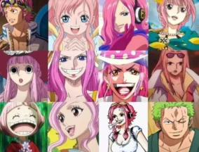 One Piece Pink Hair 0