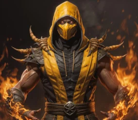 Pictures Of Scorpion From Mortal Kombat 4
