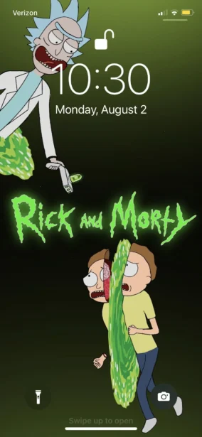 Rick And Morty Lockscreen 0