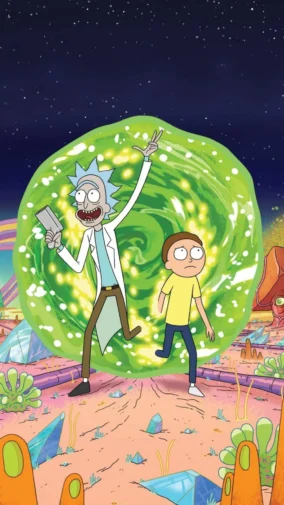 Rick And Morty Lockscreen 1