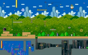 Super Mario World Background 2