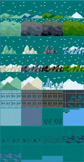 Super Mario World Background 5
