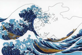 The Great Wave Off Kanagawa Wallpaper 1