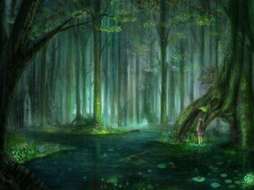 Wallpaper Fantasy Forest 1