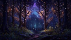 Wallpaper Fantasy Forest 2