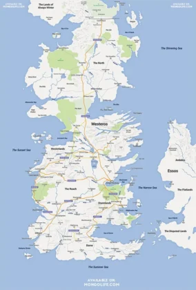 Westeros Map High Resolution 2