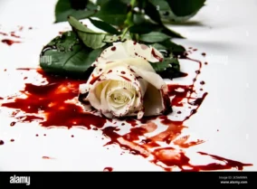 White Rose With Blood 2