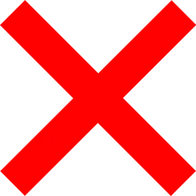 X Red Png 0
